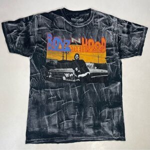 Boyz In The Hood Movie Graphic T-shirt Men Medium Black Acid Wash Short Sleeve